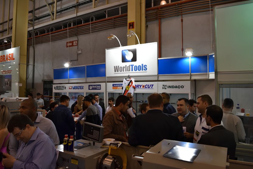 World Tools na Intermach 2015: estande em dobro e casa cheia em Joinville